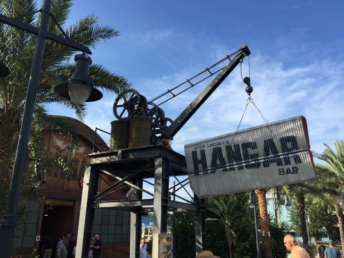 Jock Lindsey's Hangar Bar, an Indiana Jones themed bar at Disney World's Disney Springs