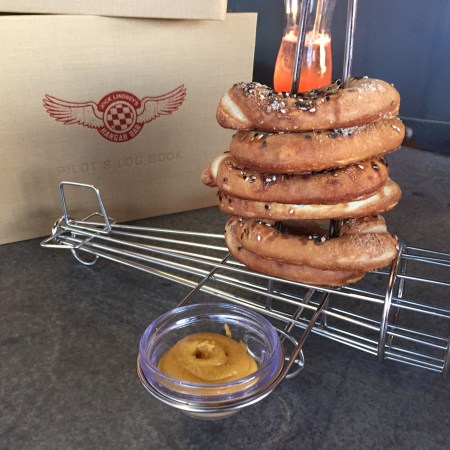 Jock Lindsey's Hangar Bar, an Indiana Jones themed bar at Disney World's Disney Springs